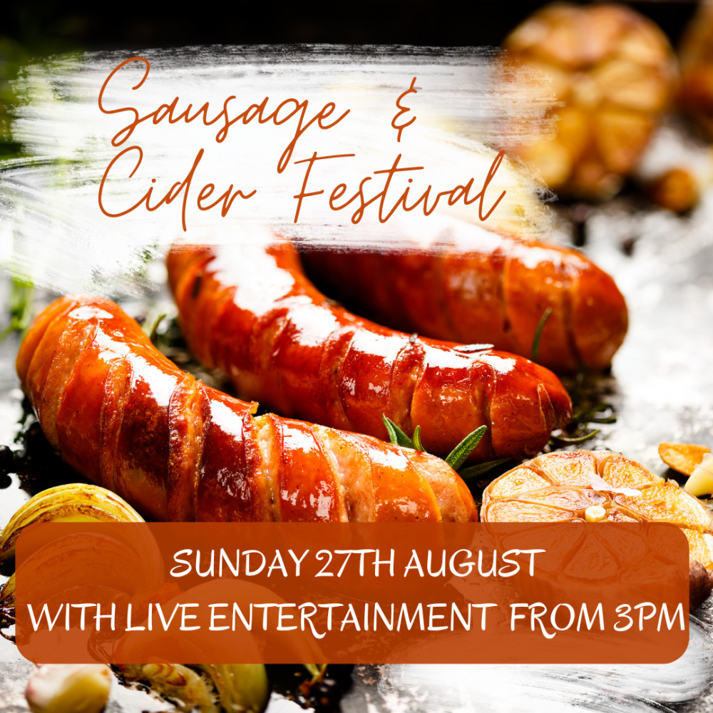 Packington Sausage & Cider Festival at The Bull & Lion, Packington, near Ashby de la Zouch