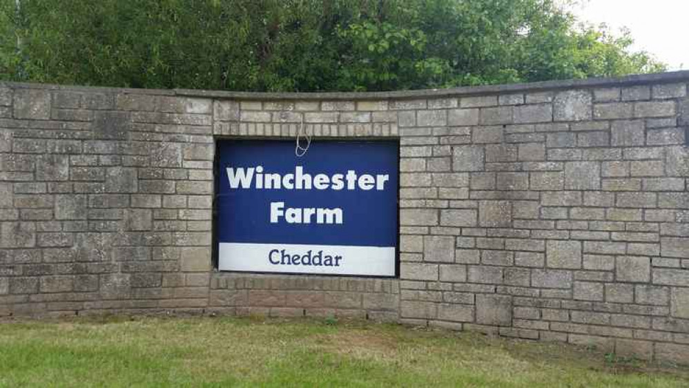 The vaccination centre is at Winchester Farm in Cheddar