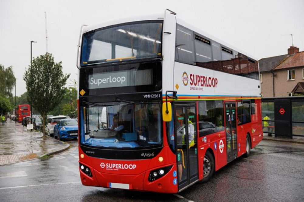 Superloop bus aims to improve connections and journey times between key outer London town centres and transport hubs. (Photo: Tfl)