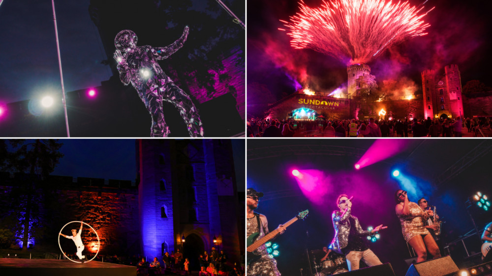 Sundown Spectacular returns to Warwick Castle this weekend (Image via White Tiger PR)