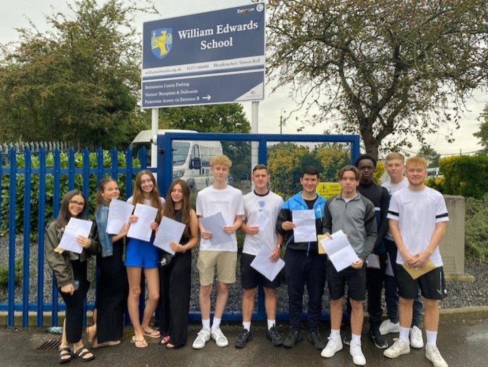 It was a memorable day for Year 11 students at William Edwards School.