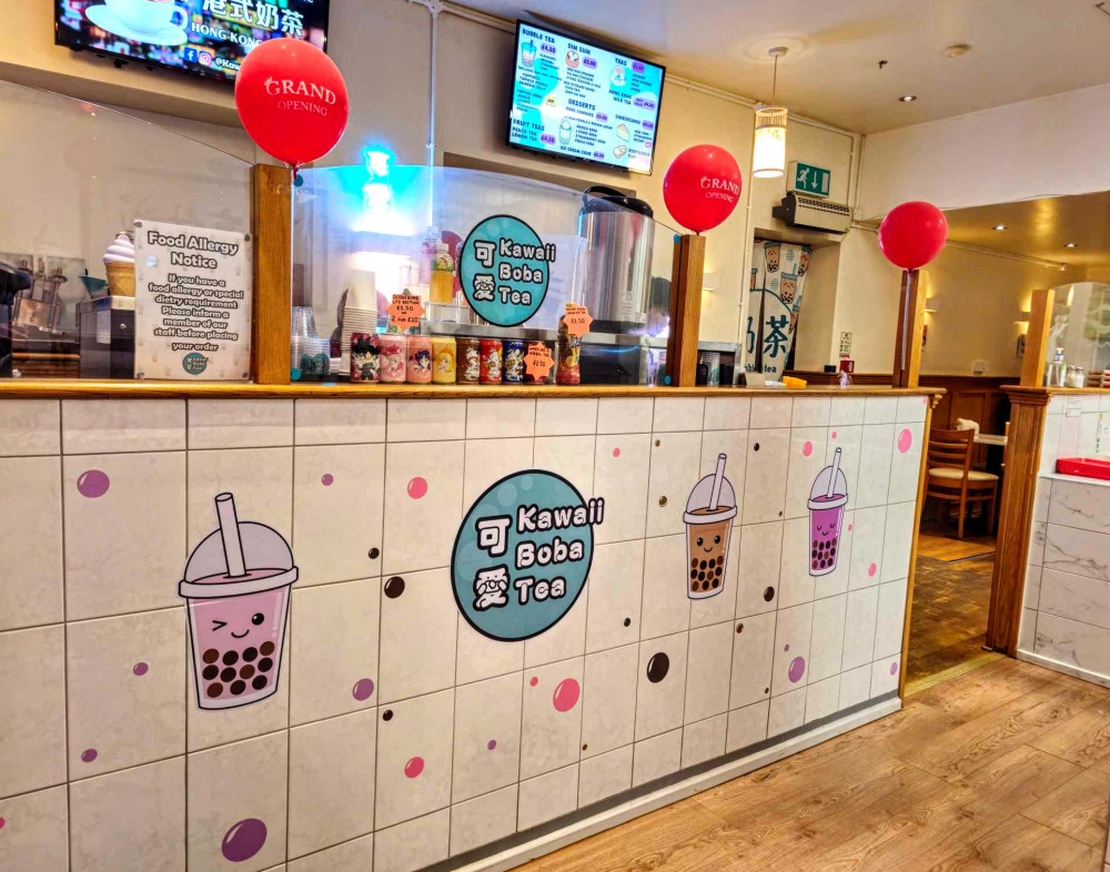 Kawaii Boba Tea officially launched inside Hong's Noodle Dumpling Bar, Earle Street, at 12pm on Thursday 24 August (Alissa Cook-Gray).