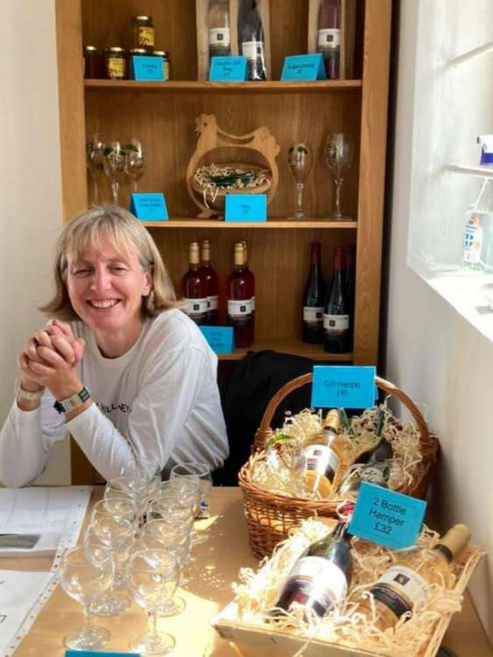 Alison Ironside from Perch Hill Vineyard is looking forward to introducing her wines to a new audience