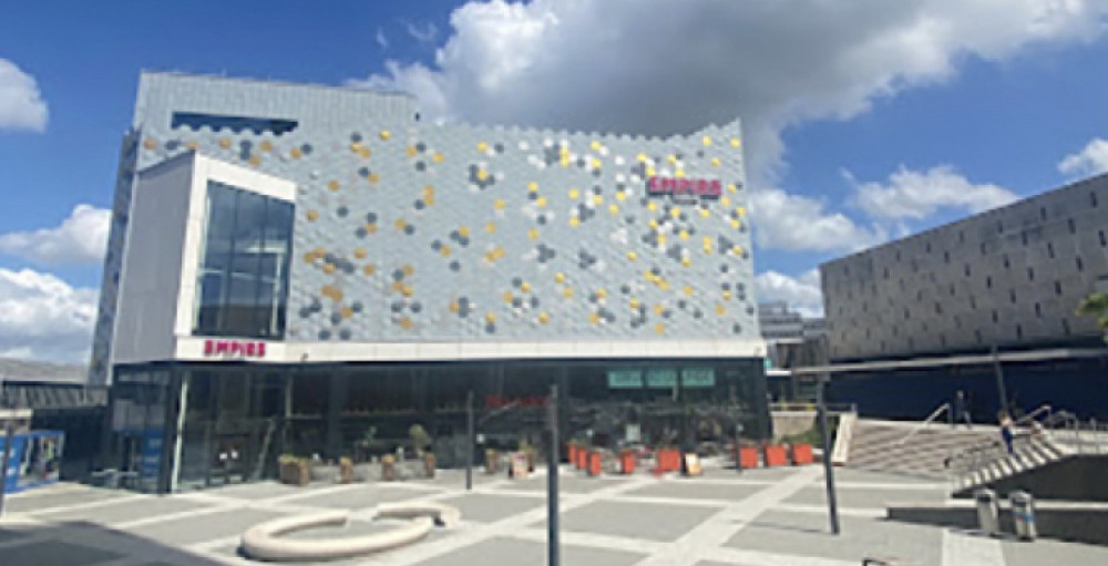 The new - but empty - cinema complex built by Basildon Council.