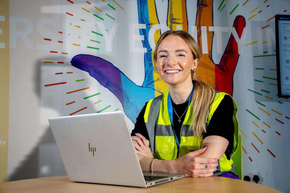 Sophie has worked at Amazon for nearly three years, joining the company in 2021. All Photos: Amazon Coalville Sophie has worked at Amazon for nearly three years, joining the company in 2021. All Photos: Amazon Coalville