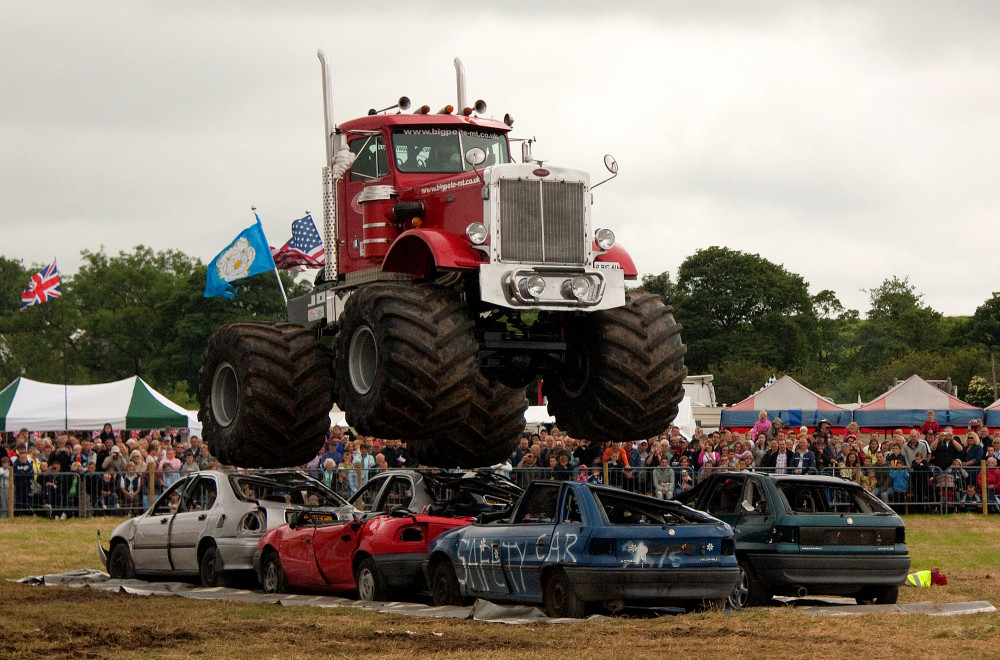 The world's largest monster trucks will be displaying at the show