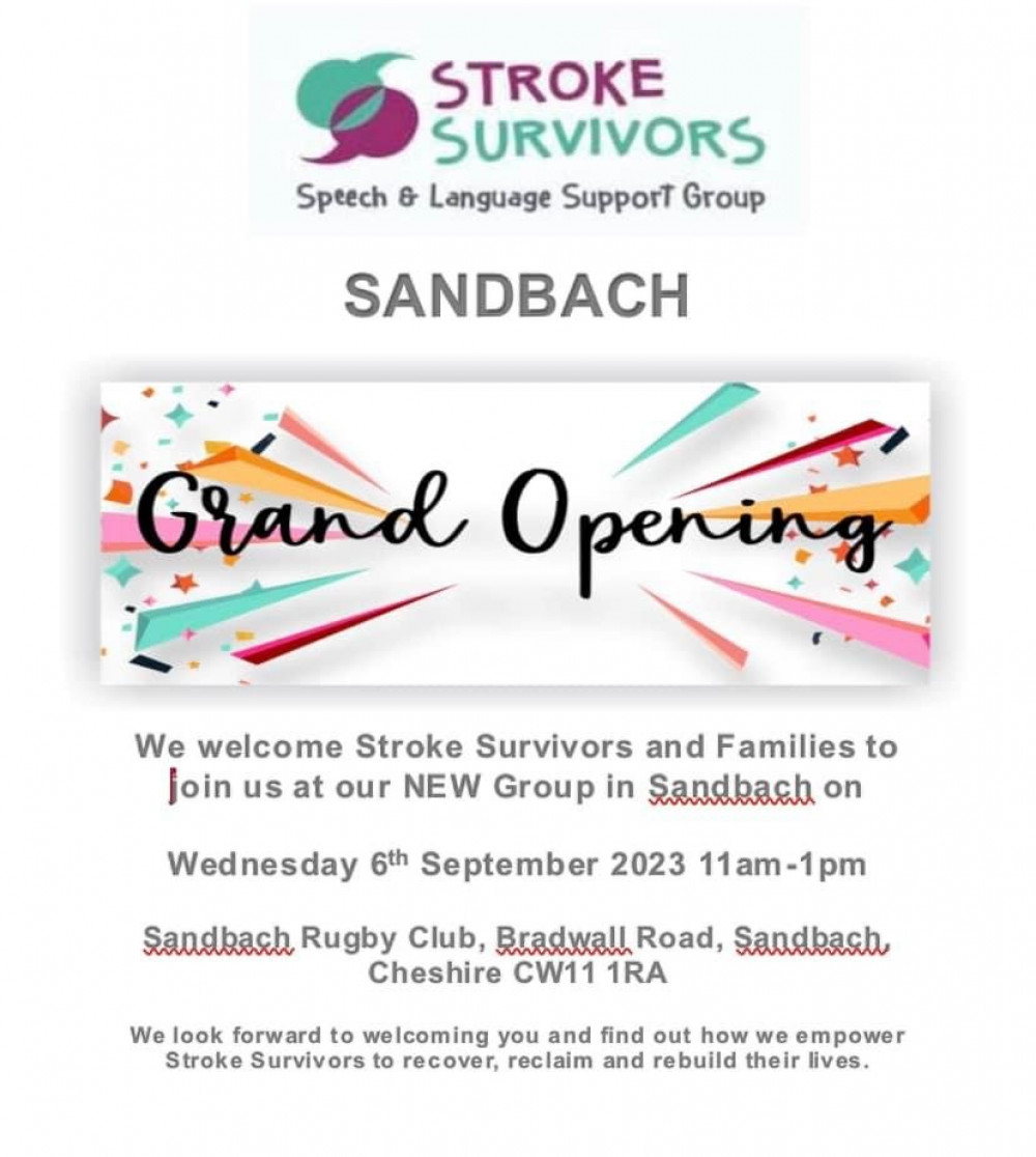 Sandbach - Stroke Survivors Speech & Language Support Group