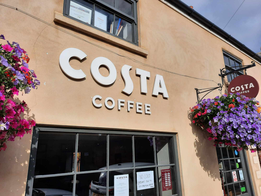 Costa Coffee on Church Street is set to close in September. Image credit: Nub News. 