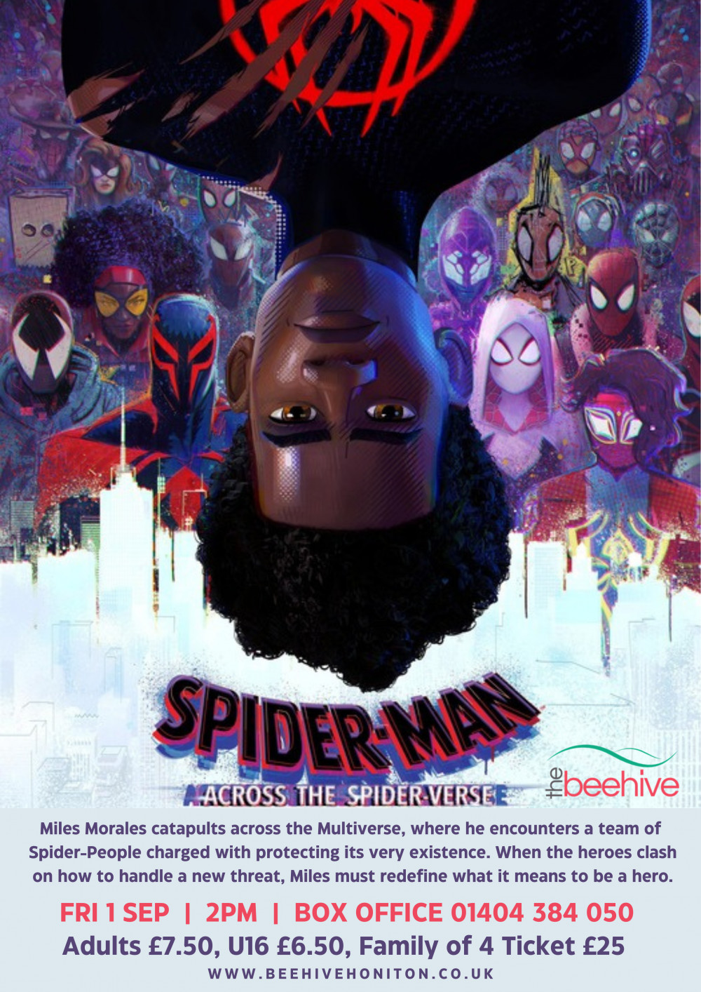 Spider-Man Across The Spider-Verse (PG) Spider-Man Across The Spider-Verse (PG)