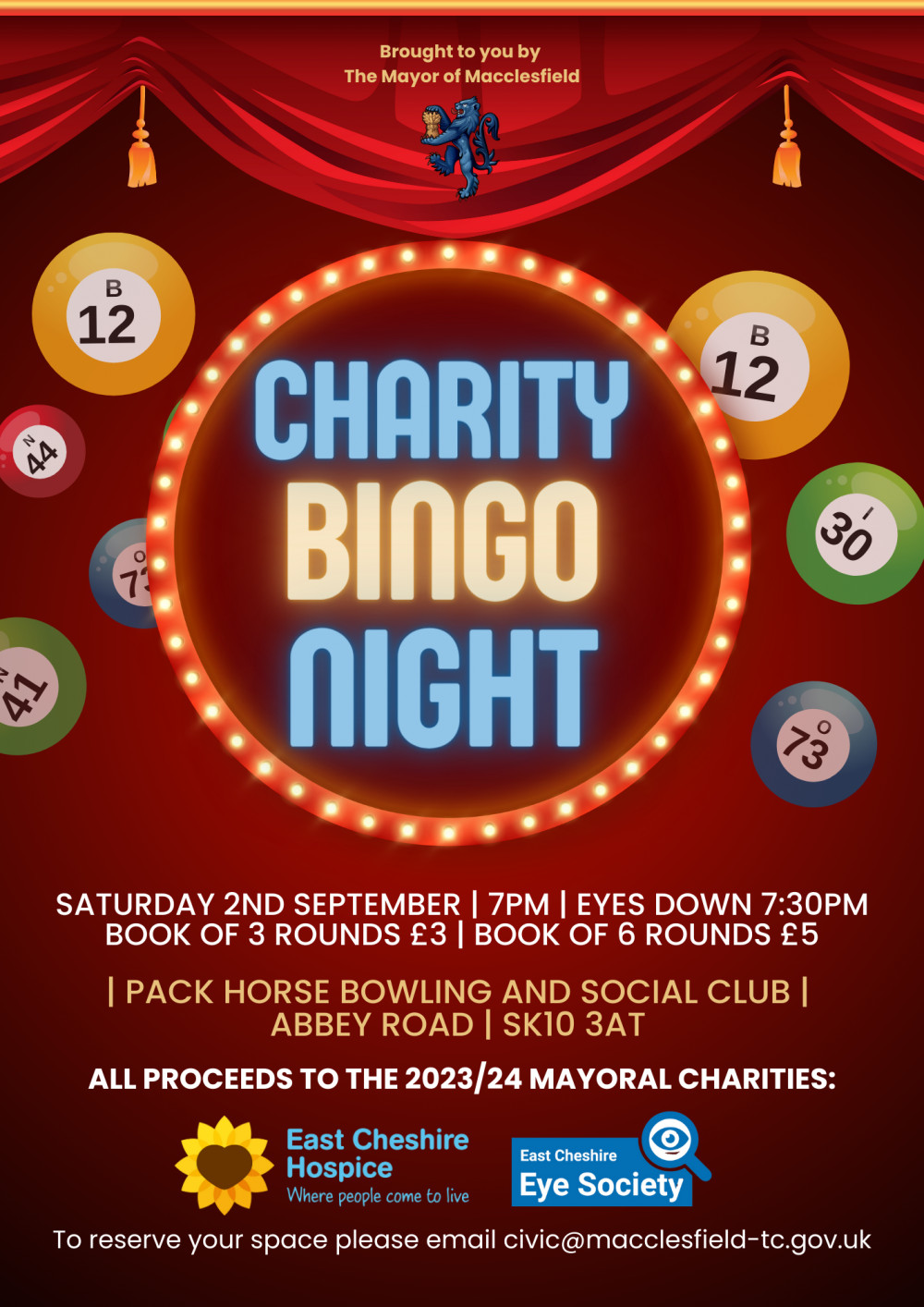 Charity Bingo Night Charity Bingo Night