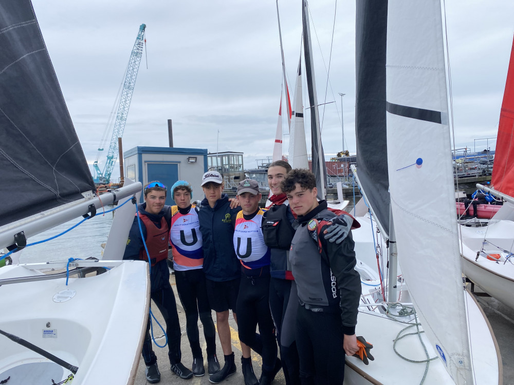 The Rutland Raiders: Jamie Tylecote and Will Fearn, Harry Rowlands and Harry Burges, Dylan Beatty and Tom Coates. Image credit: Steve Tylecote. 