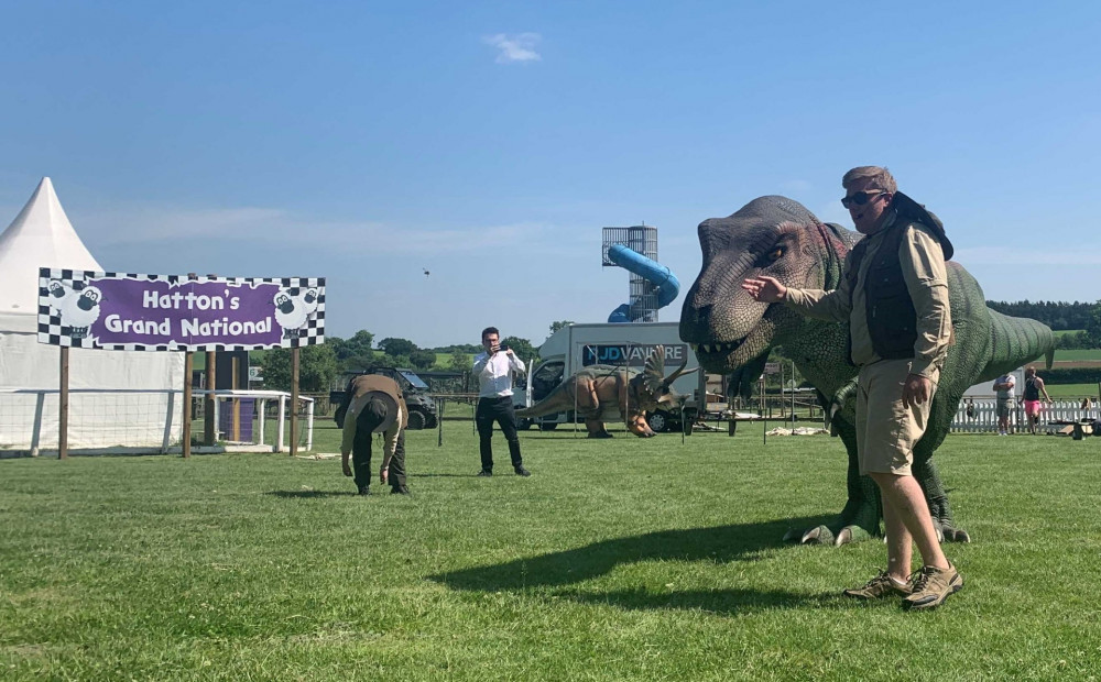 Dinosaurs Alive is coming to Hatton this summer (image via Marketing Aloud)