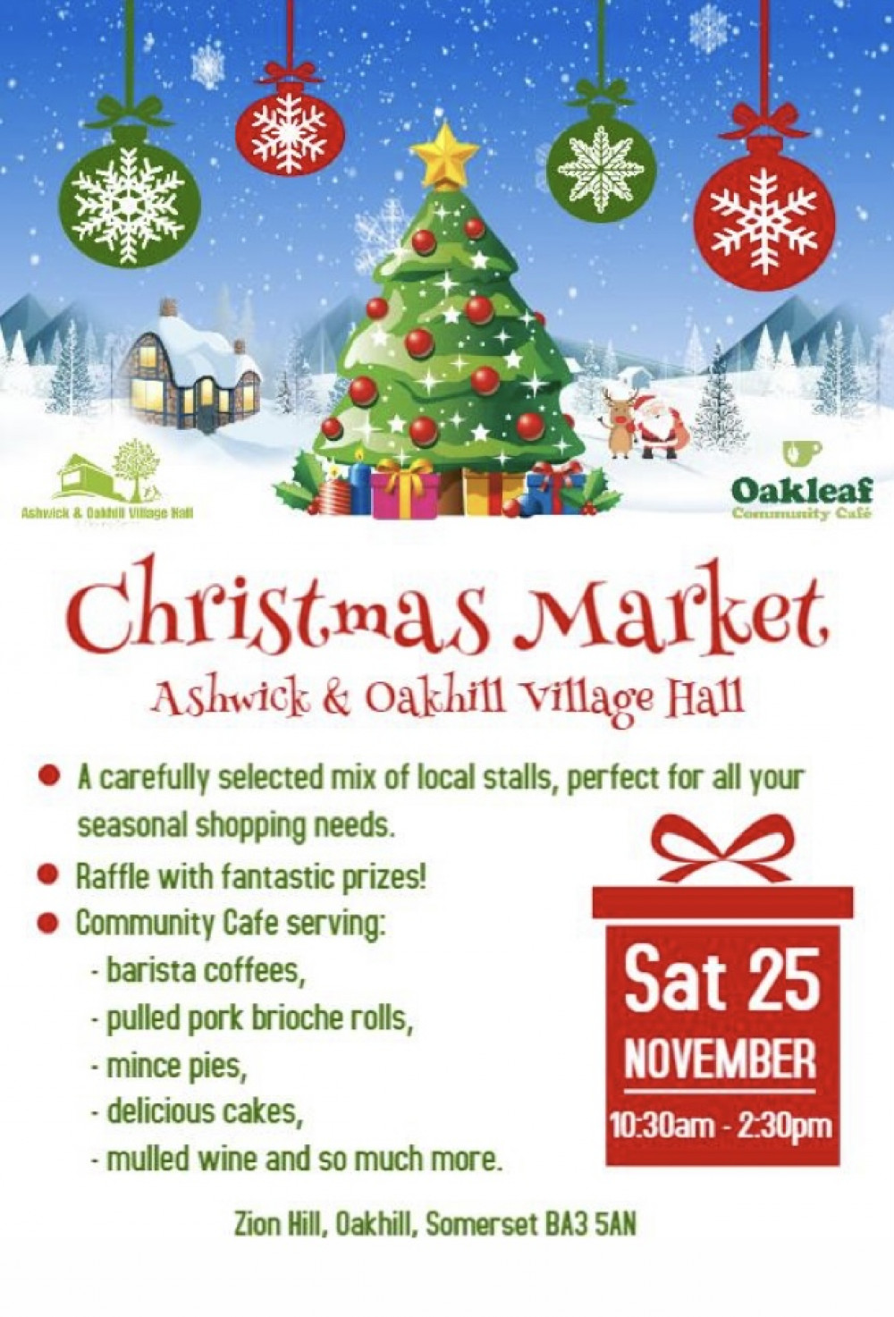 Christmas Market Stalls & Cafe Christmas Market Stalls & Cafe