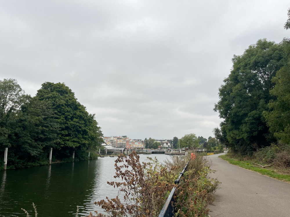 Teddington lock would be a part of the 'Thames Water' recycling scheme. (Photo Credit: Emily Dalton).