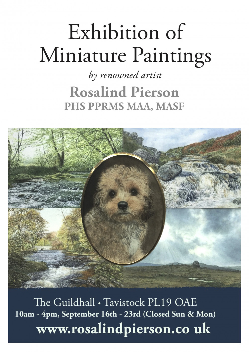 Exhibition of Miniature Paintings by renowned artist Rosalind Pierson PHS PPRMS MAA MASF