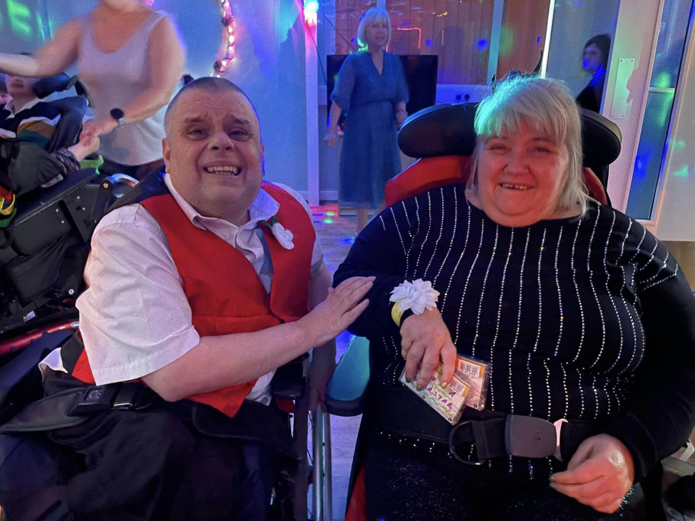 Enjoying the prom