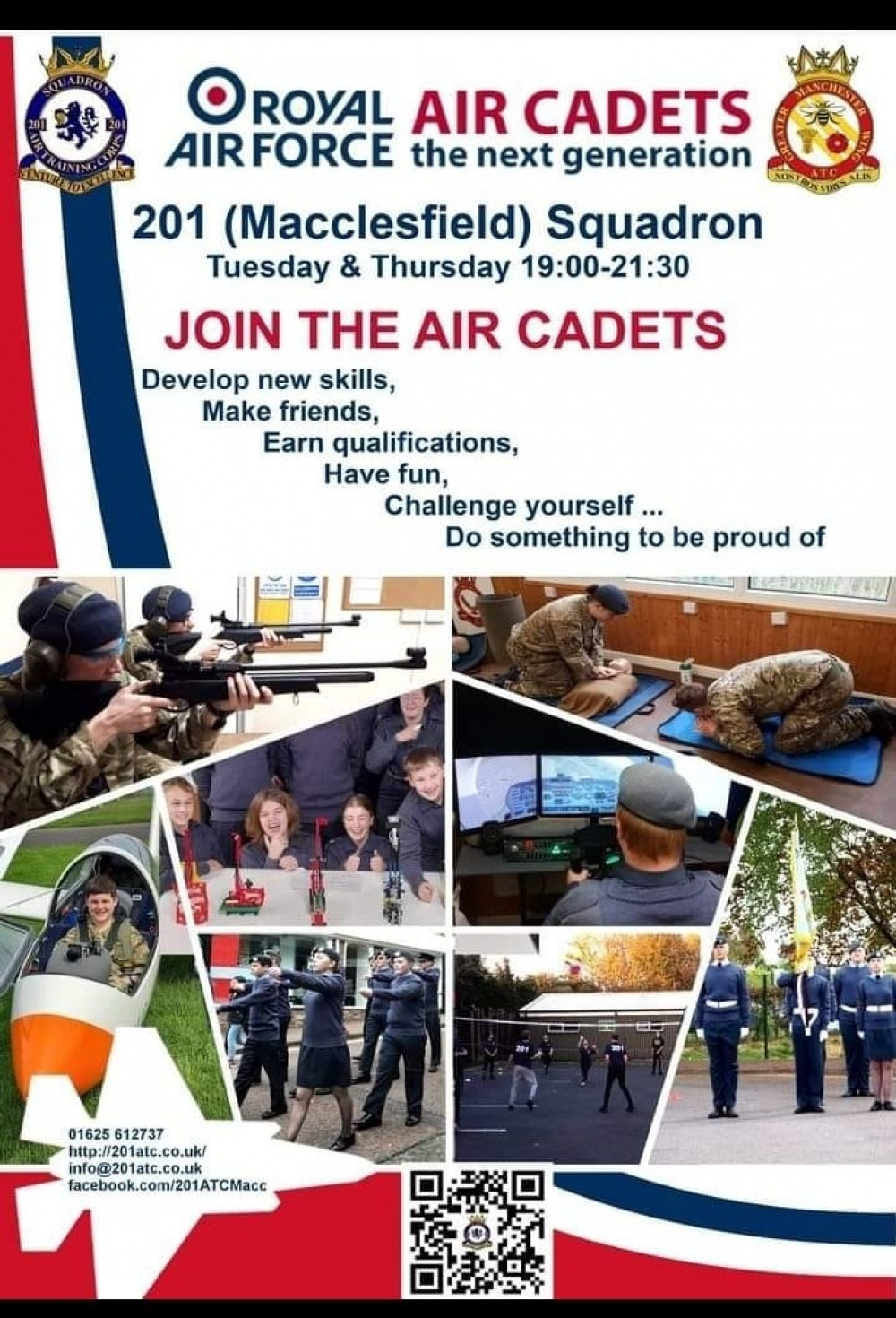 On two times a week in Macclesfield. On two times a week in Macclesfield.