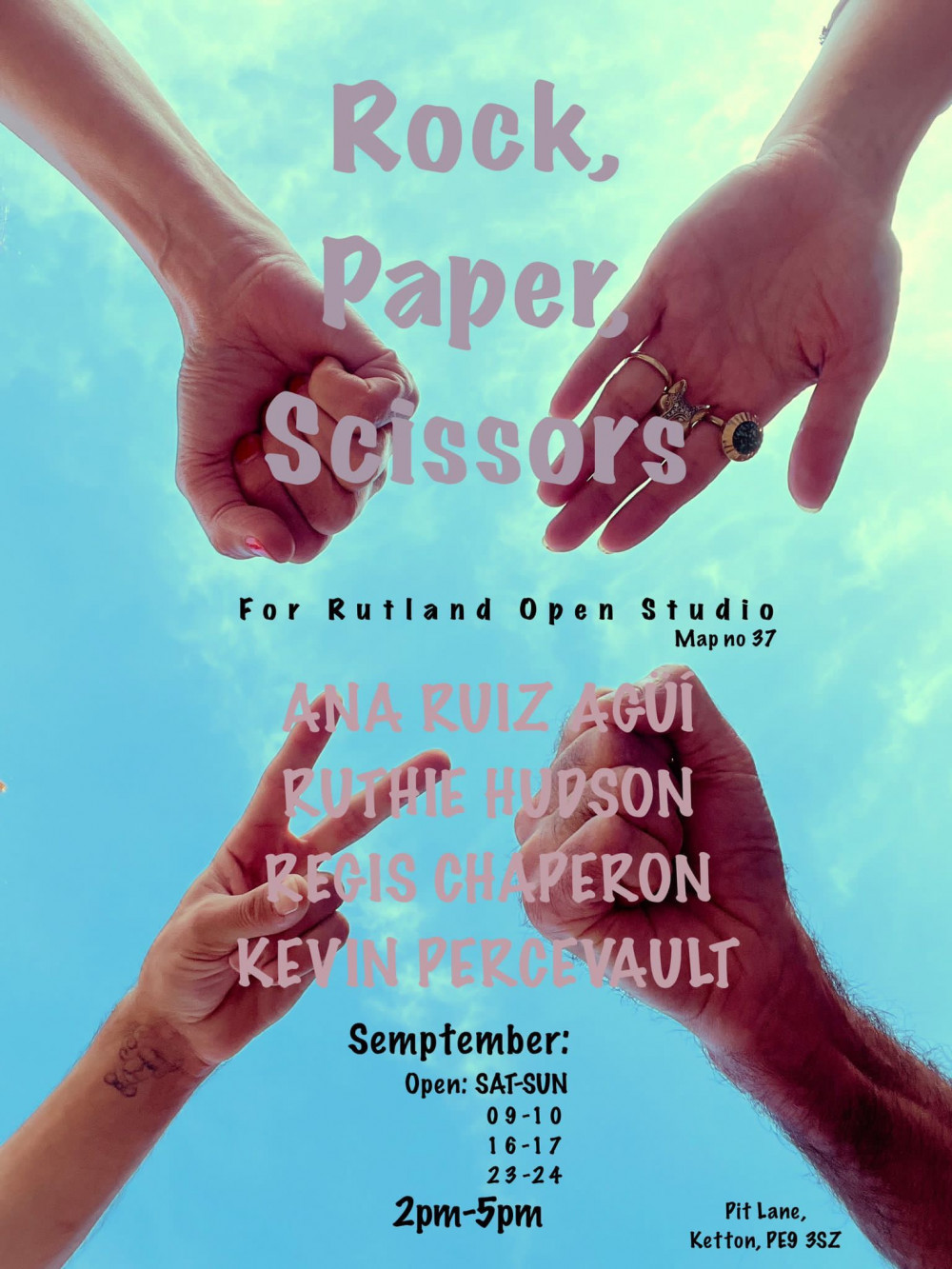 “Rock, Paper, Scissors” art exhibition 