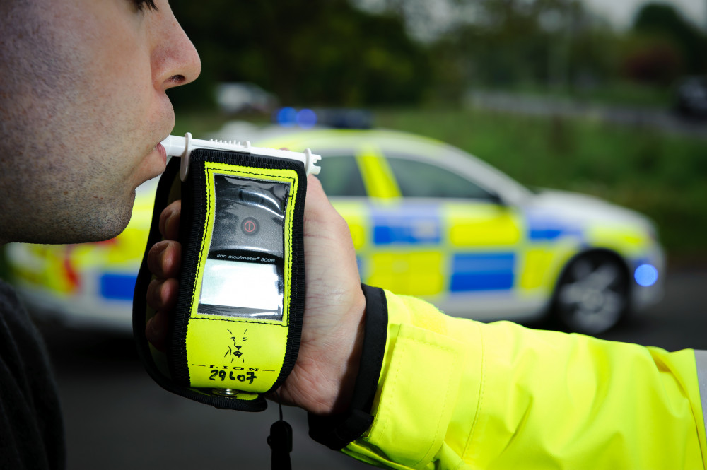 Drink driving across the county appears to have increased. Image credit: LDRS. 