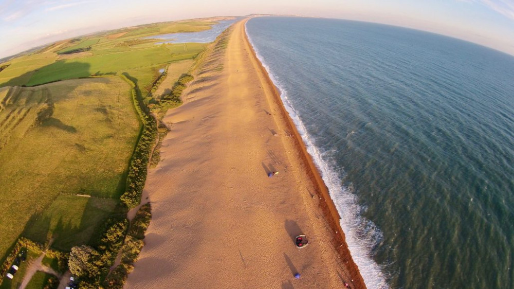 Chesil Beach (photo credit internetgeography.net)