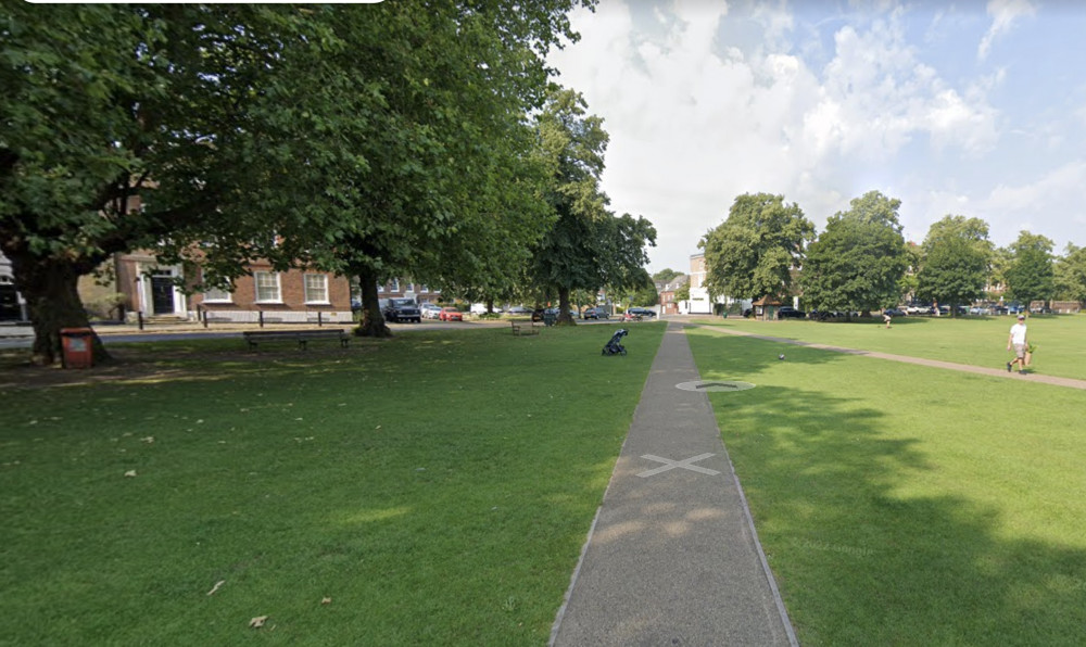 Police were called to an incident at Richmond Green. (Photo Credit: Google Maps). 