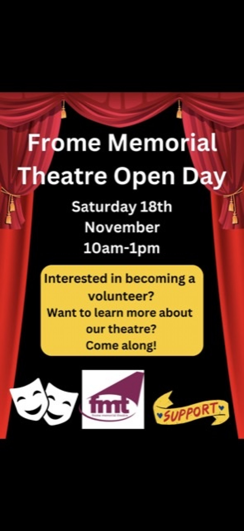 Frome Memorial Theatre Open Day