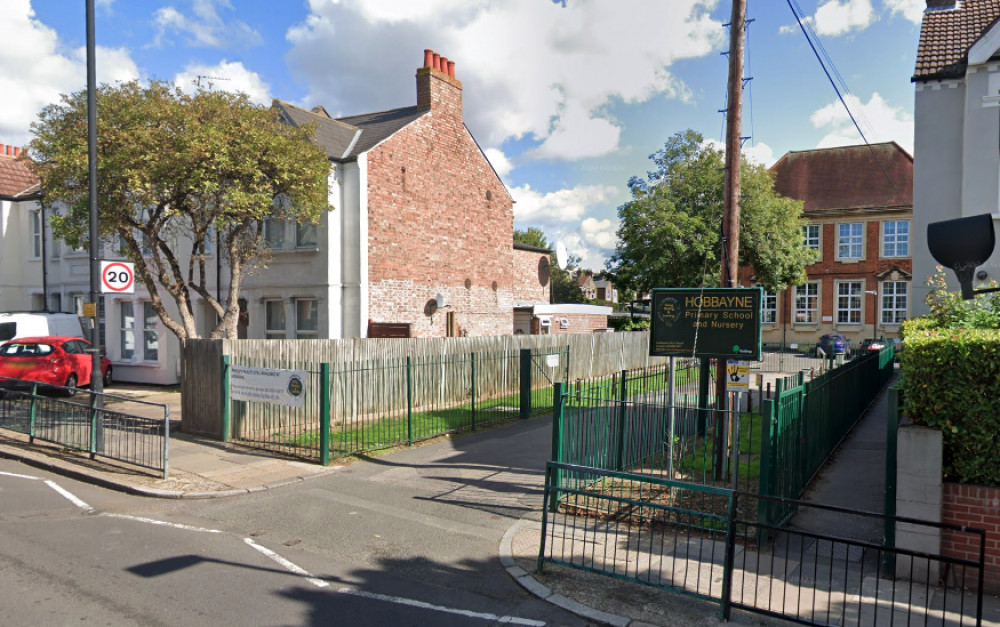 Hobbayne Primary School recently received a 'good' Ofsted score after inspection (credit: maps.google.co.uk).