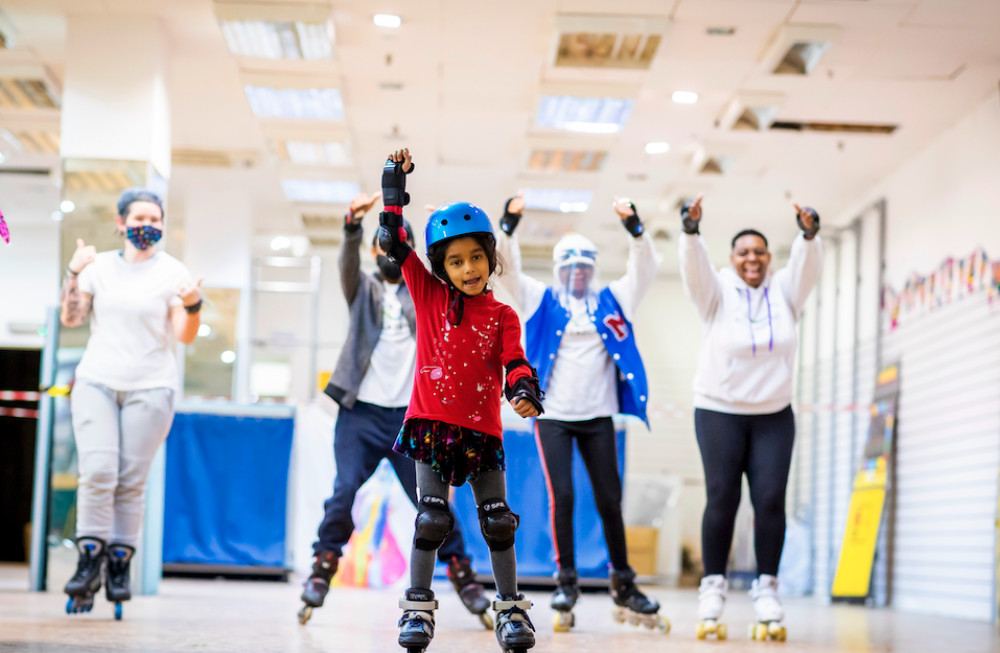 Founded in 2009, RollaDome All Skate gives young people and families a space to develop a passion for roller-skating (credit: guilhembaker/timesnewspaper).