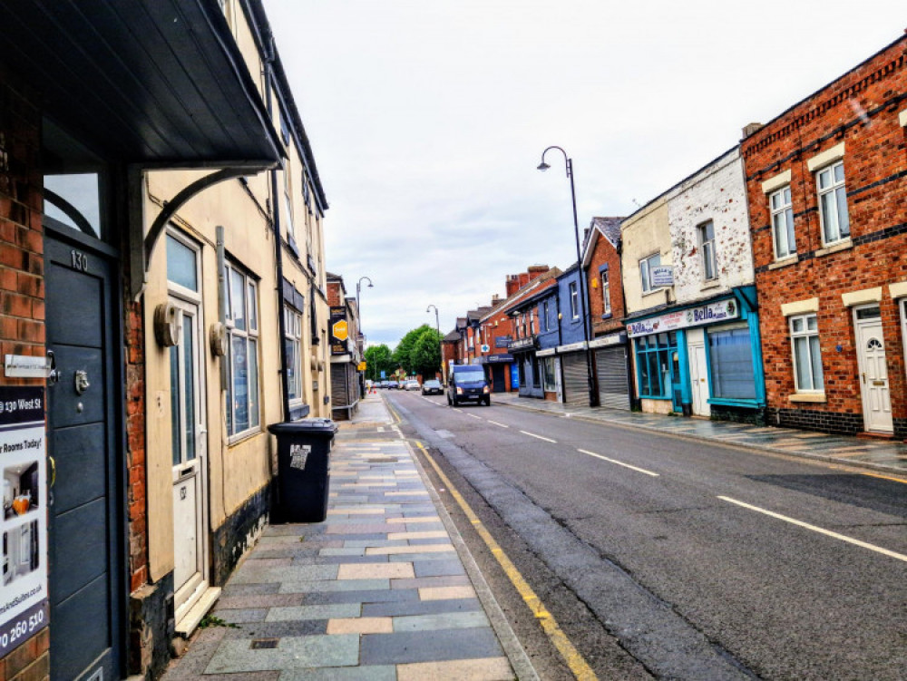 A male was arrested for the possession of an offensive weapon on Monday 11 September, in an incident just off West Street (Ryan Parker).