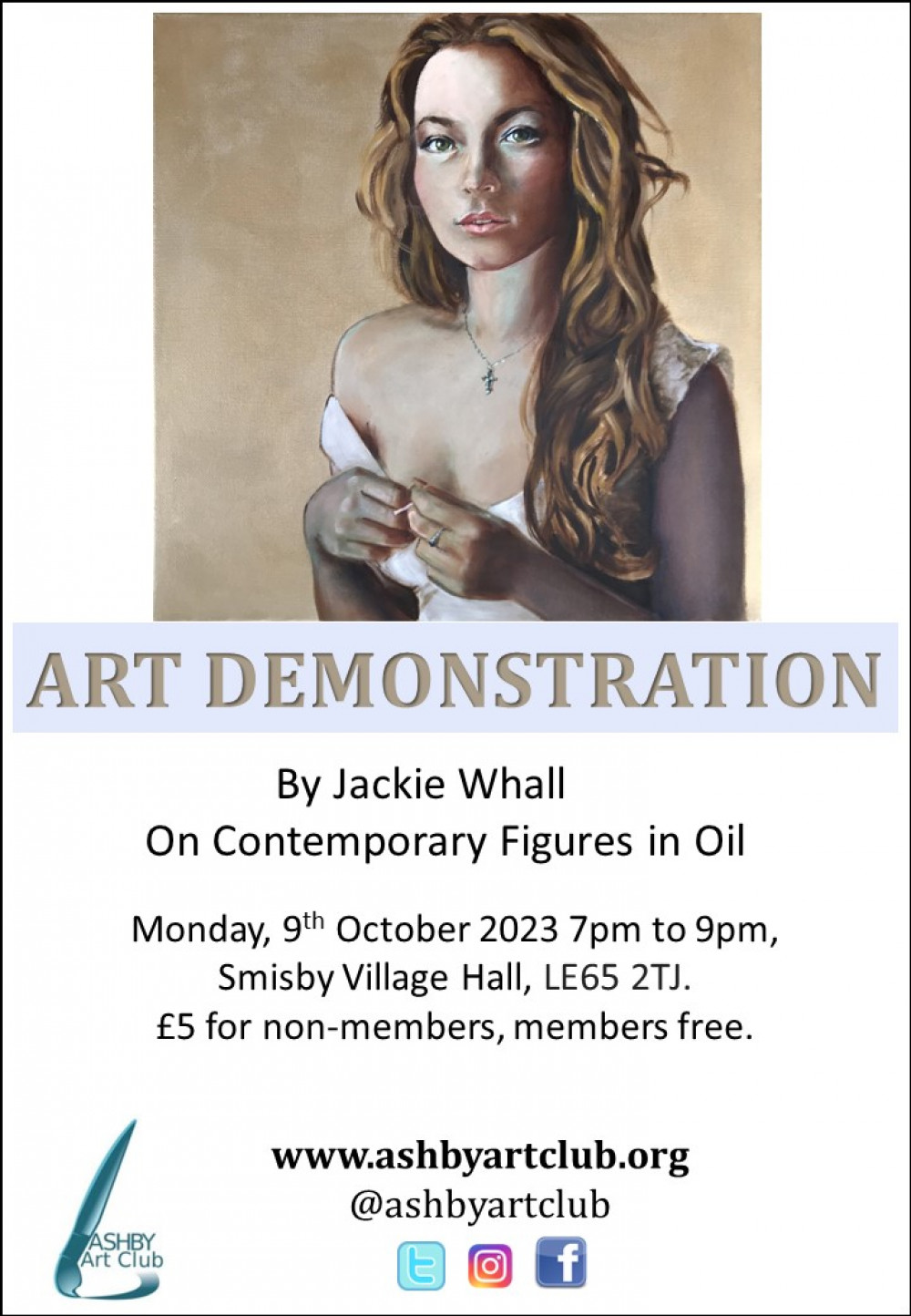 Ashby Art Club - Jackie Whall Demonstration