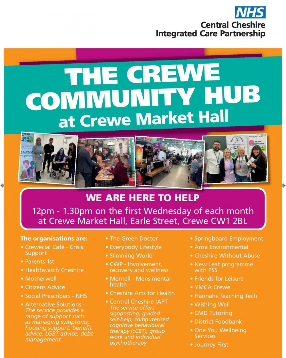 The Crewe Community Hub The Crewe Community Hub