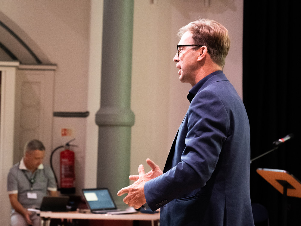 Bournemouth East MP, Tobias Ellwood – the only MP from Dorset to attend the event (photo credit: Ben Tettmar)