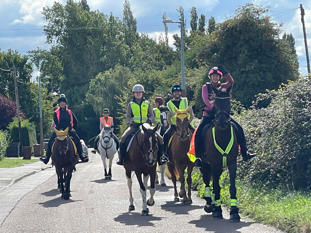 Riders at last year's event.