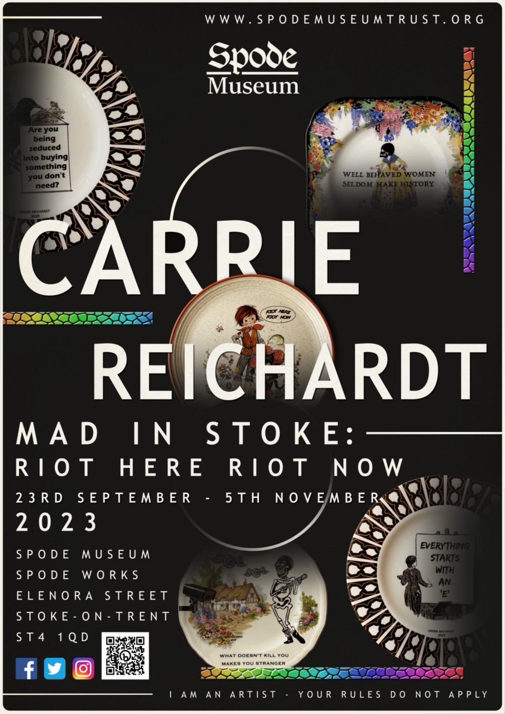 CARRIE REICHARDT - MAD IN STOKE : RIOT HERE RIOT NOW