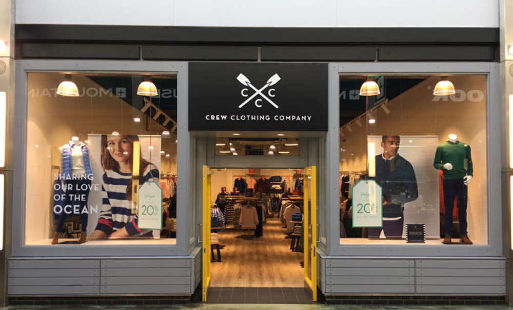 Crew Clothing is recruiting for staff for their new store in Wells Crew Clothing is recruiting for staff for their new store in Wells