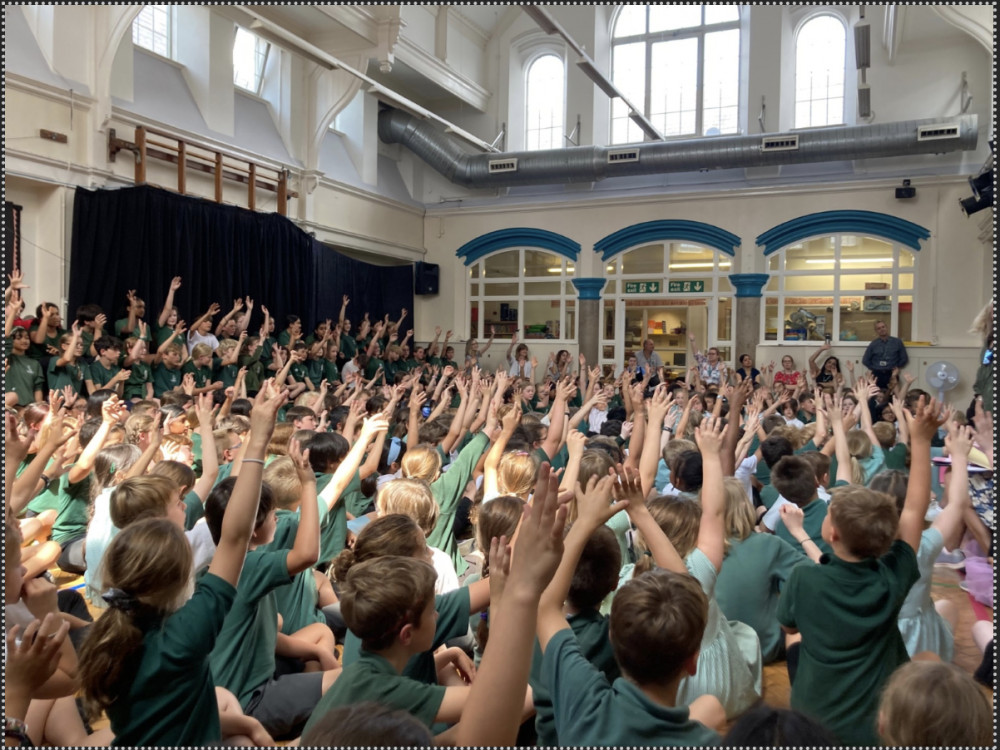 Trafalgar Junior School achieve 'good' Ofsted rating. (Photo Credit: Trafalgar Junior School). 