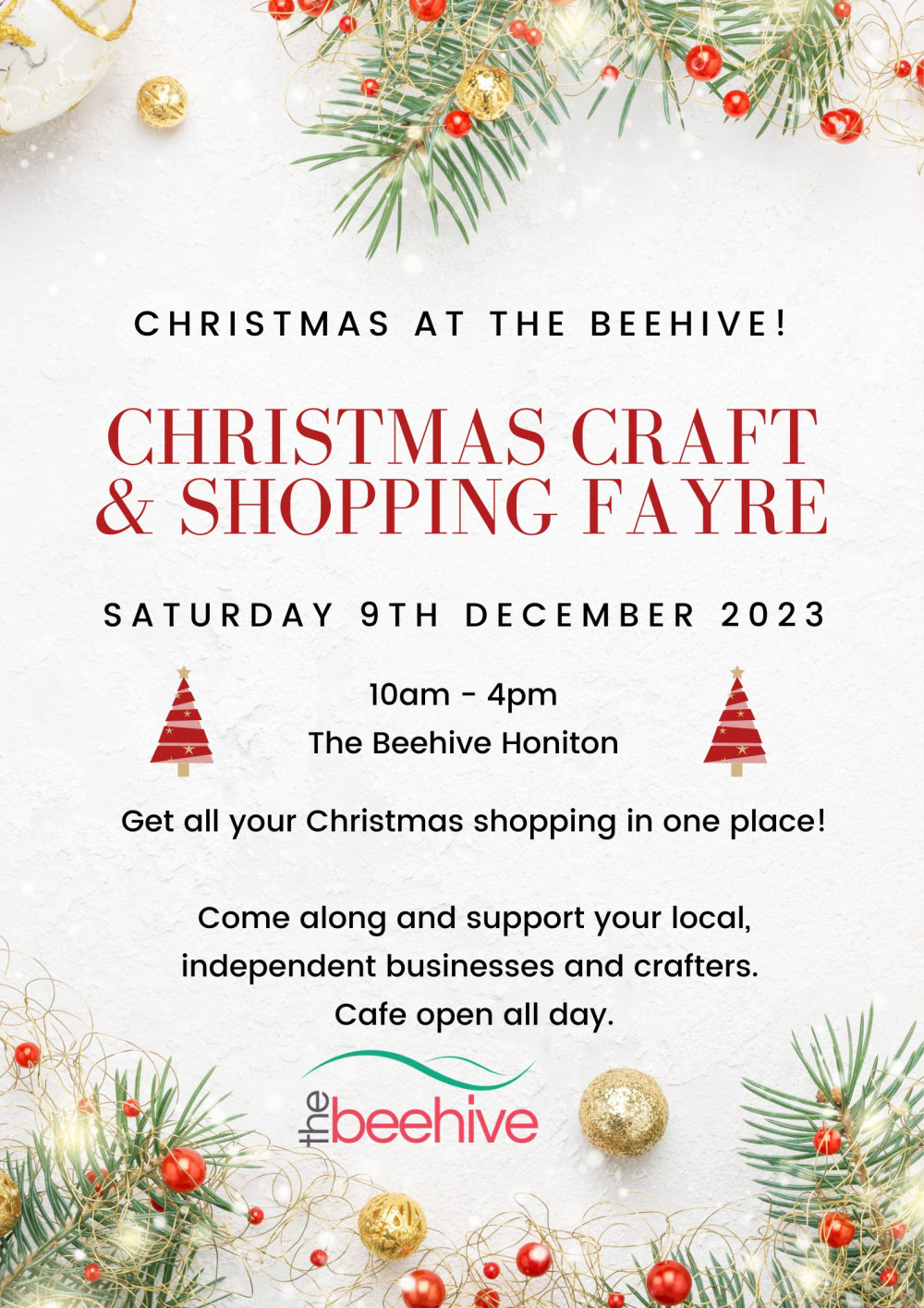Christmas craft and shopping fayre Christmas craft and shopping fayre