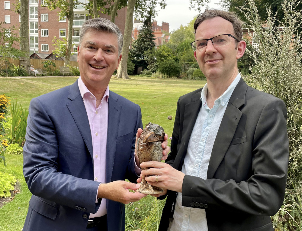 The Wally Bird vanished for more than a decade was thought to be gone until it was discovered in an auction catalogue (credit: James Gamble/SWNS). The Wally Bird vanished for more than a decade was thought to be gone until it was discovered in an auction catalogue (credit: James Gamble/SWNS).