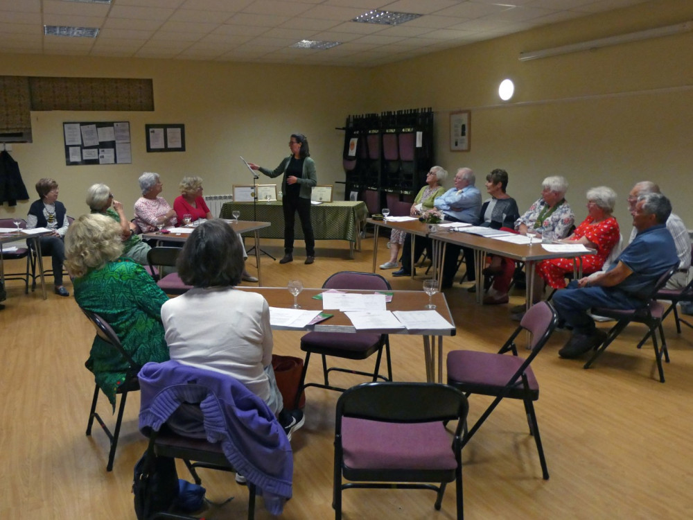 The Oakham in Bloom AGM welcomed volunteers and officials. Image credit: Oakham in Bloom. 