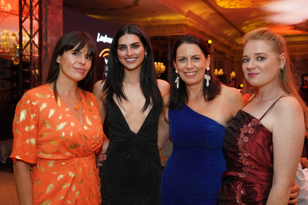 (L-R) Hannah Peckham, Saffron Vadher, Fiona Hazell, Callan Brett (Picture: Leukaemia UK)