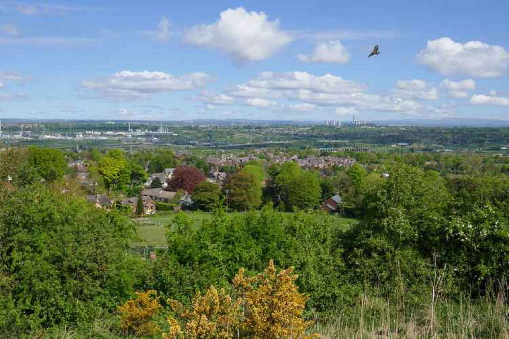 One of the views walkers could see on the "Around the Hills" - photo by Lynda Haney