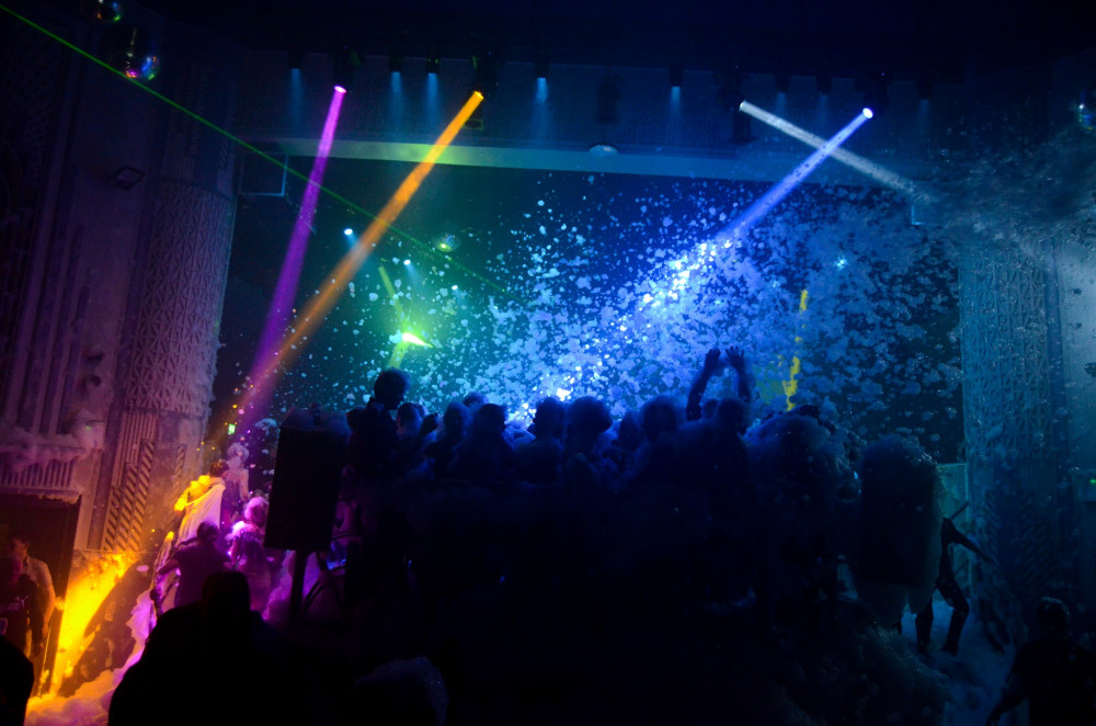 Kudos is hosting a Foam Party this weekend