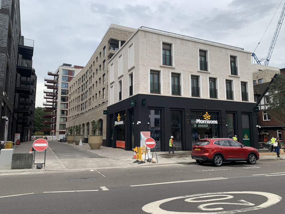 The new Morrisons on Brentford High Street (credit: Cesar Medina).