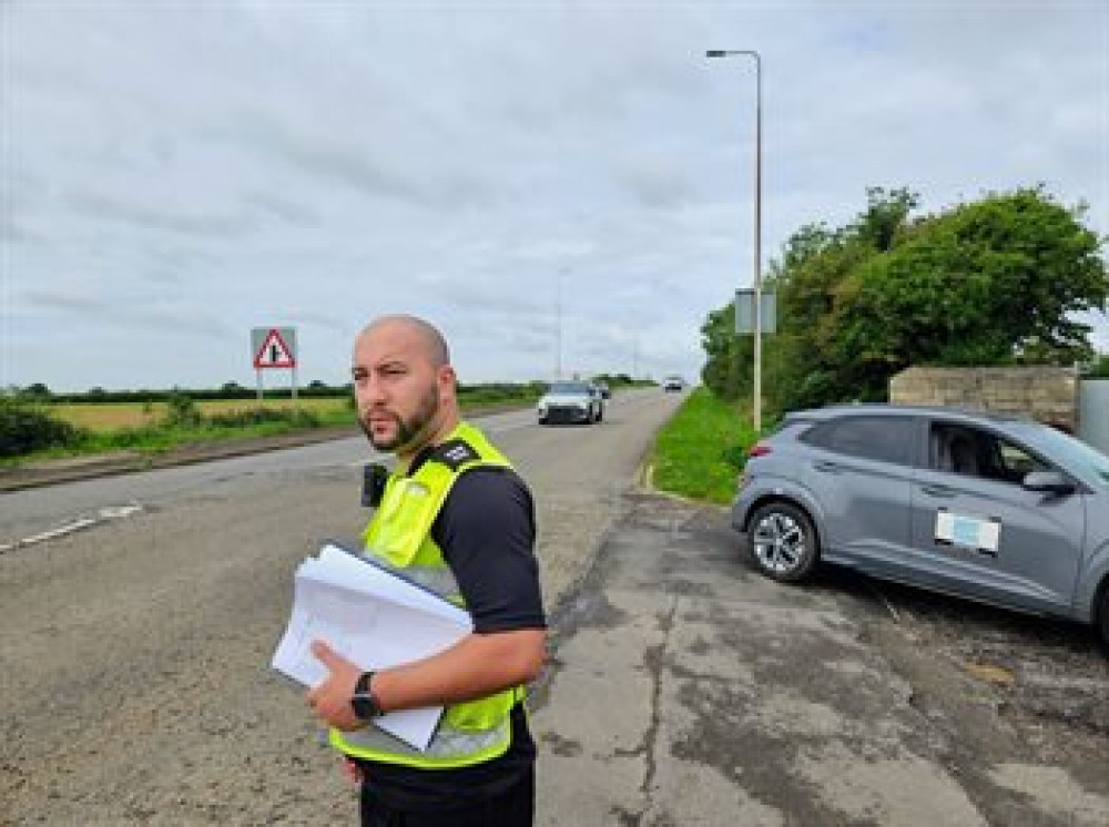 Police helped enforce the crackdown