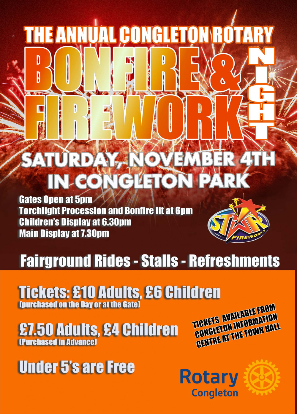 Rotary Bonfire and Firework Night