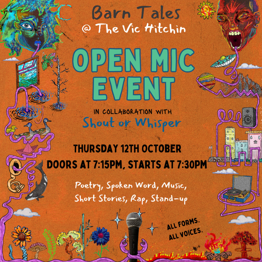 Shout or Whisper - Open Mic Event 