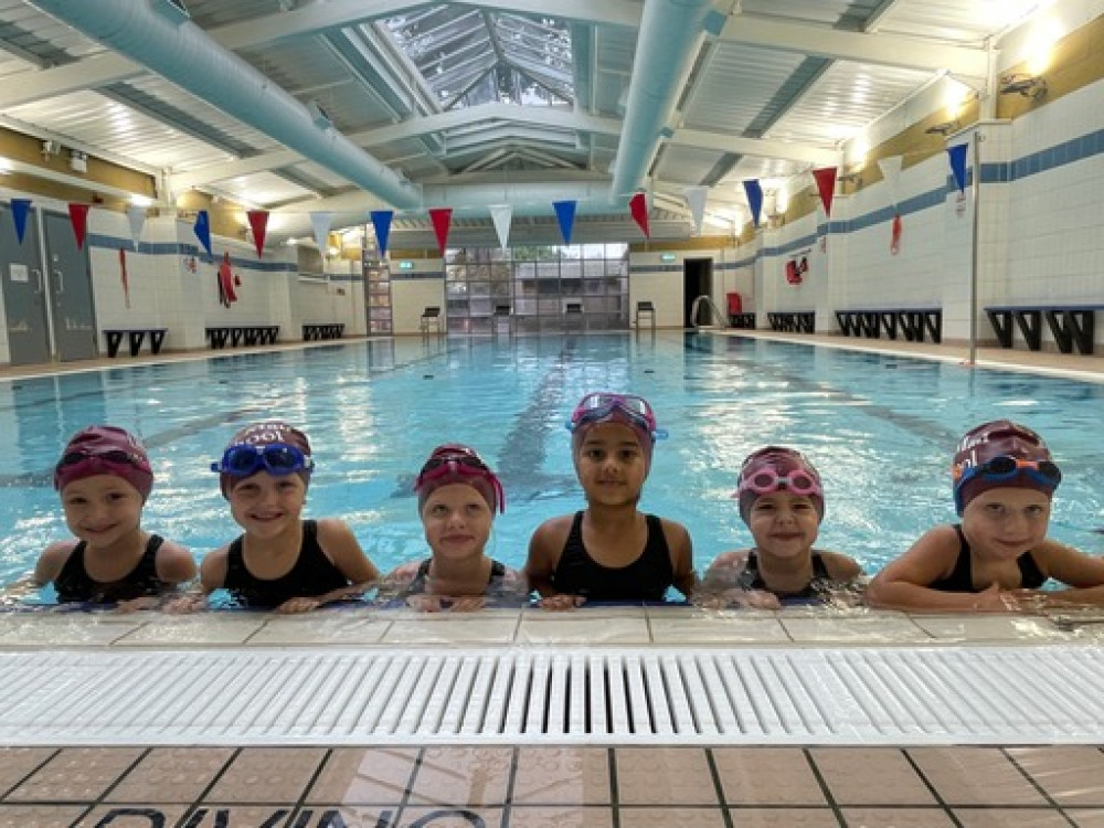 Pupils taking part in swimming lessons at The Mall School. (Photo: The Mall School)