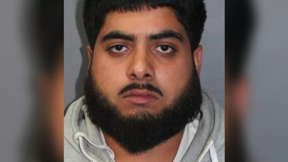 Man who tried to flee the country after hitting four people with his car is jailed for life, with a minimum term of 20 years (credit: London Met Police). 