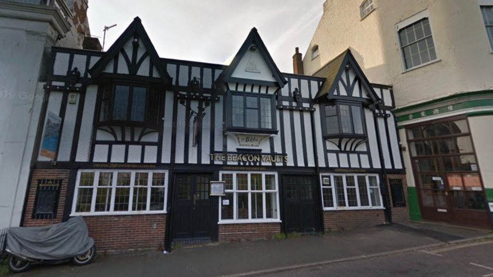 The Beacon Vaults pub, Beacon Hill, Exmouth (Google)