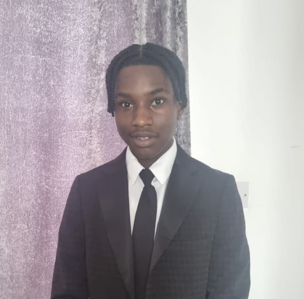 Ashraf Habimana, 16, who was killed in Luton on Friday (September 29)